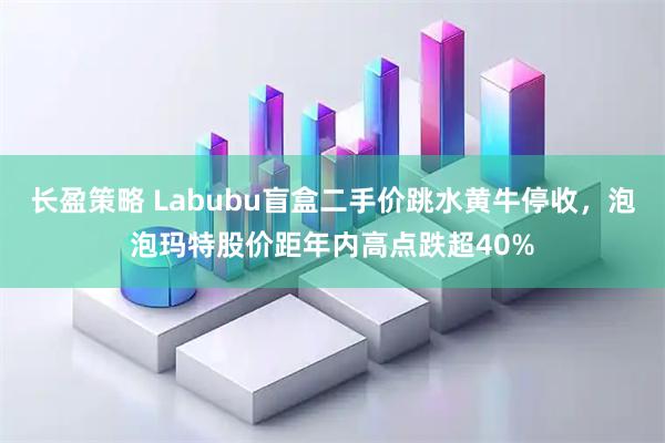 长盈策略 Labubu盲盒二手价跳水黄牛停收,泡泡玛特股价距年内高点跌超40%